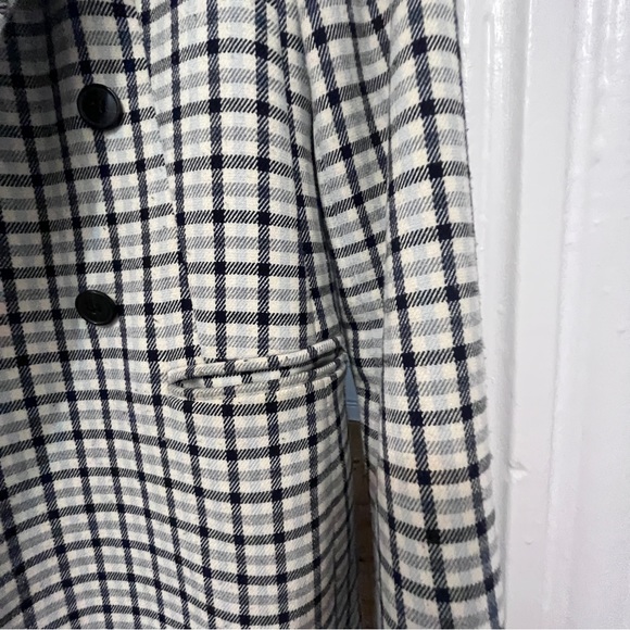 Club Monaco Check Coat - Picture 8 of 11